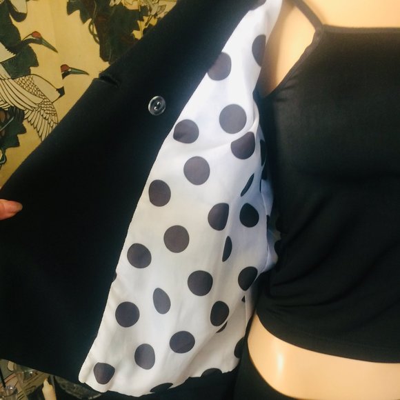 Sandro Black Jacket, Size PS - Picture 6 of 7